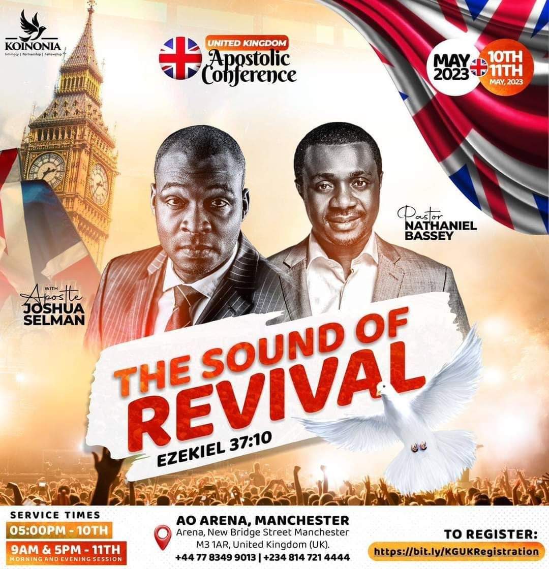 Apostle Joshua Selman The Sound Of Revival (UK Conference 2023